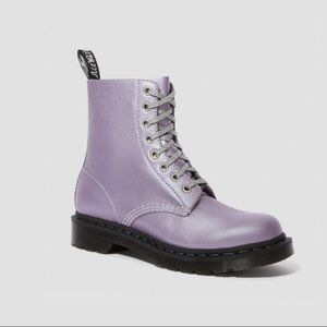 1460 Dr. Marten Pascal Lavender Metallic Virginia Boot
